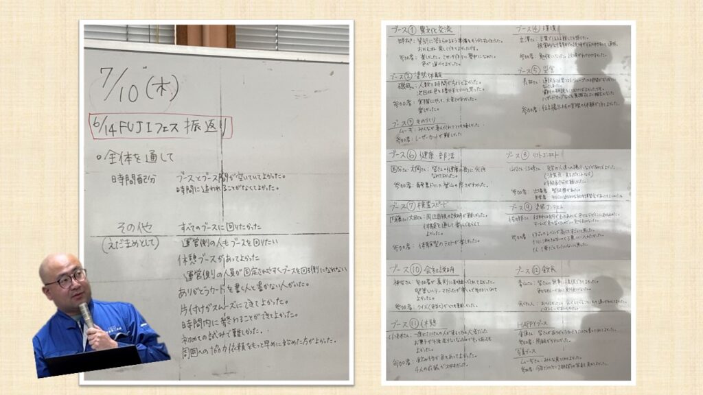 フェス反省会、開催しました！
