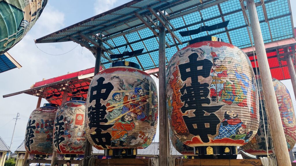【従業員外出レポート】西尾市一色町の「大提灯まつり」に行ってきました！