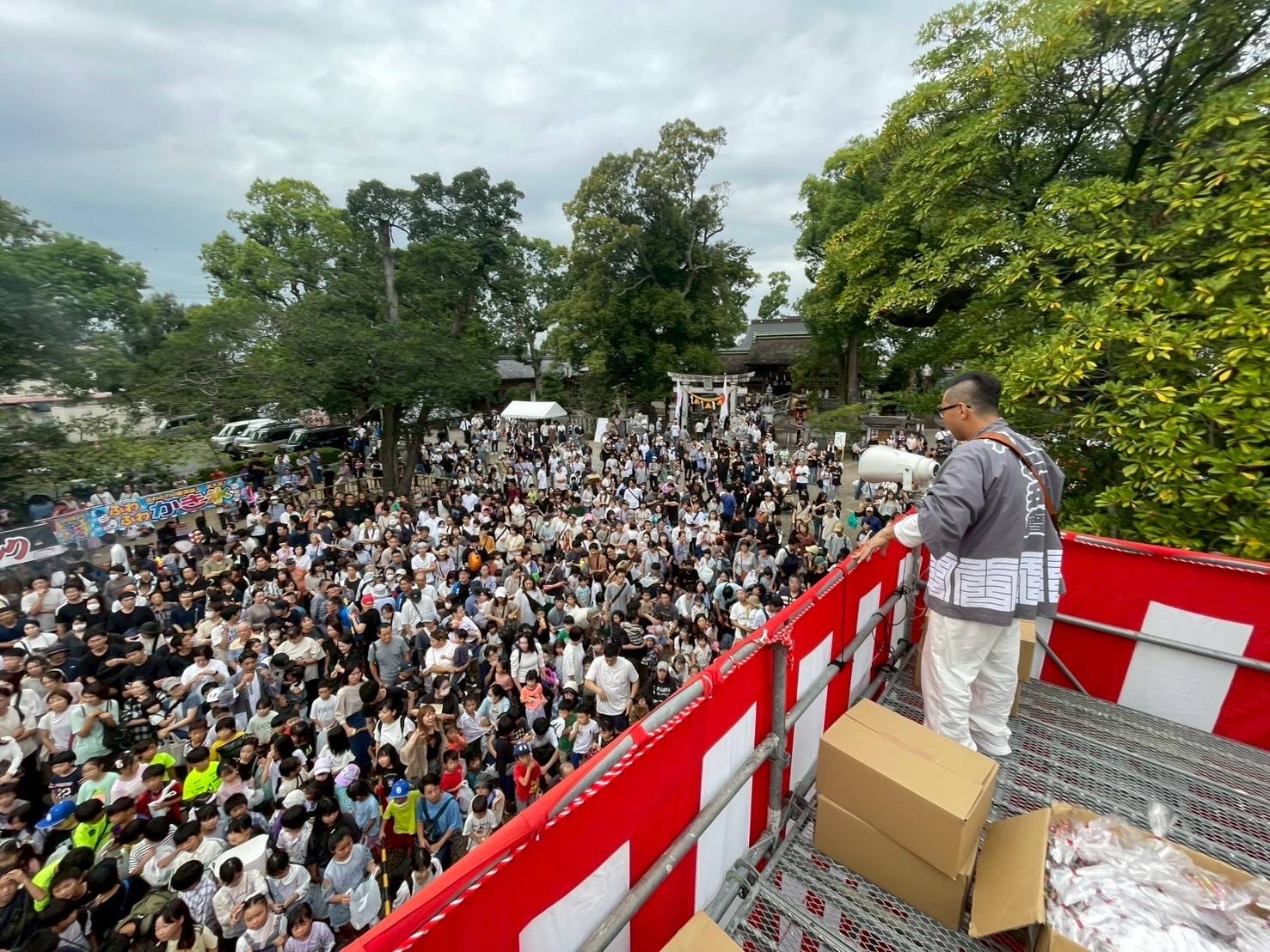 【従業員レポート】地元で厄年のお祭りを開催しました! 【従業員レポート】地元で厄年のお祭りを開催しました!