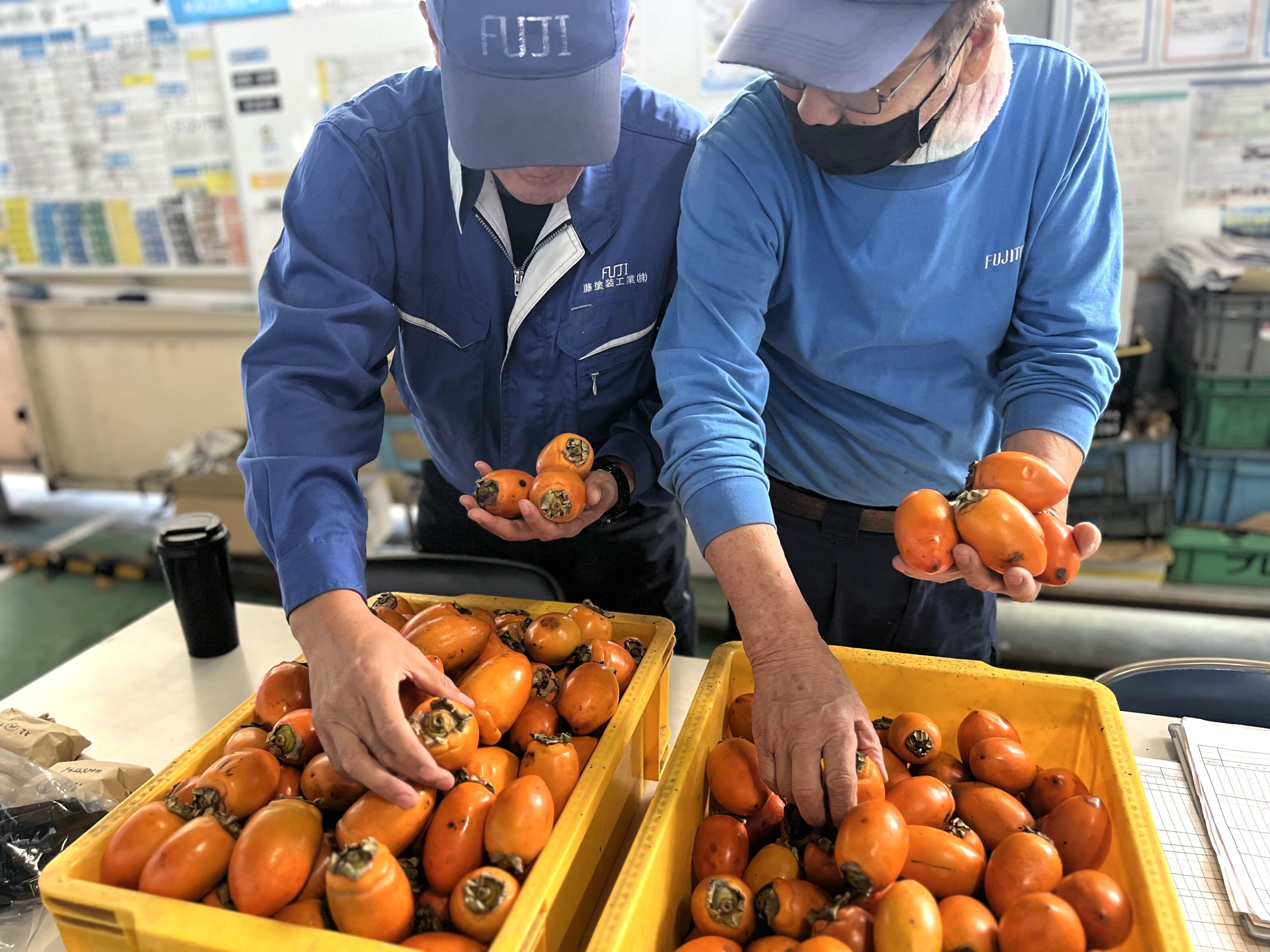 “やまもり”の秋の味覚をおすそわけいただきました