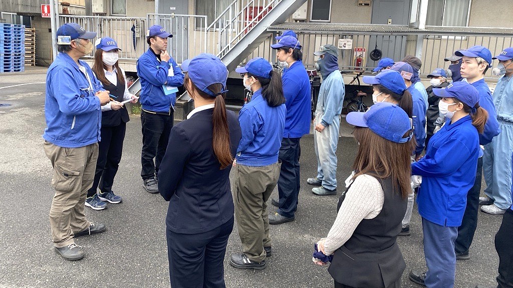 【実施報告】形だけの訓練はしない。抜き打ち避難訓練を実施。